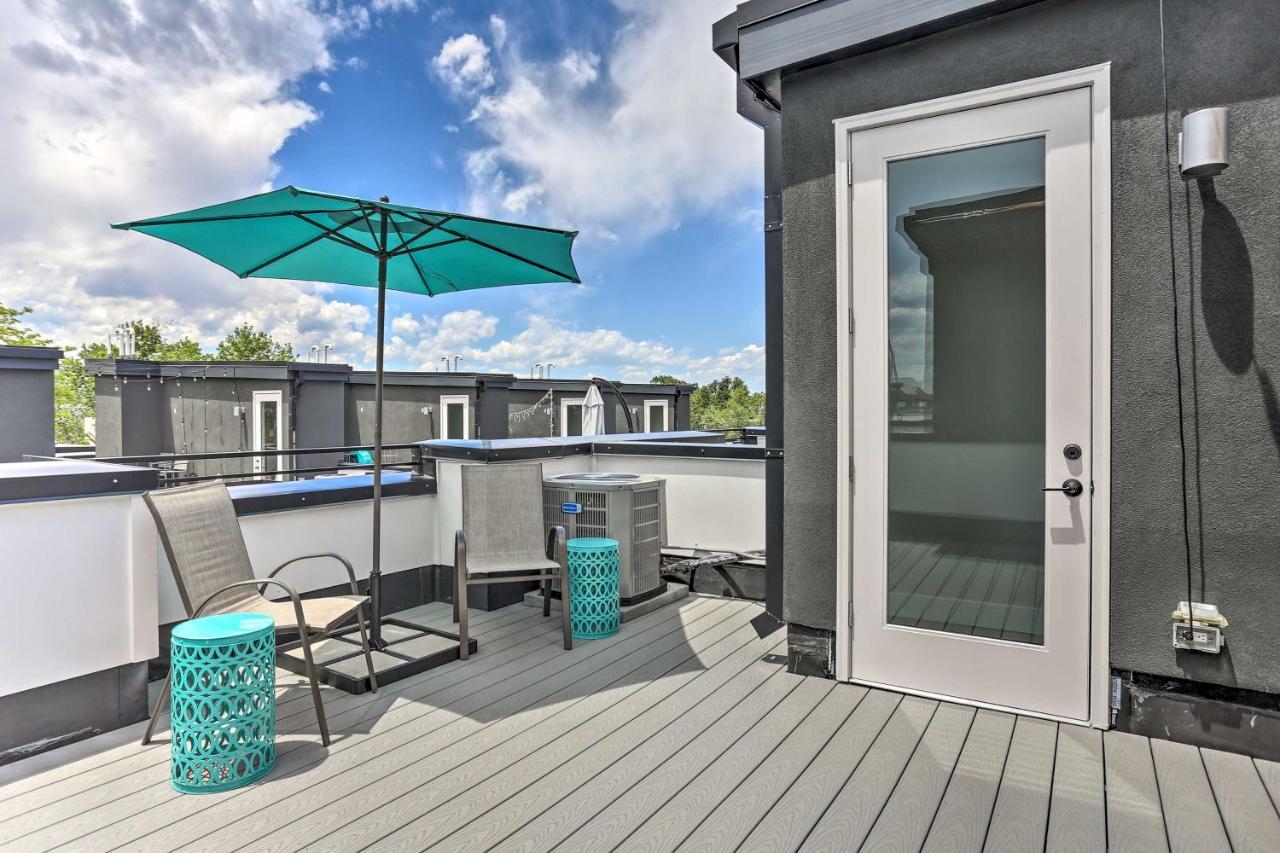 Trendy Denver Townhome - Walk To Mile High Stadium Bagian luar foto