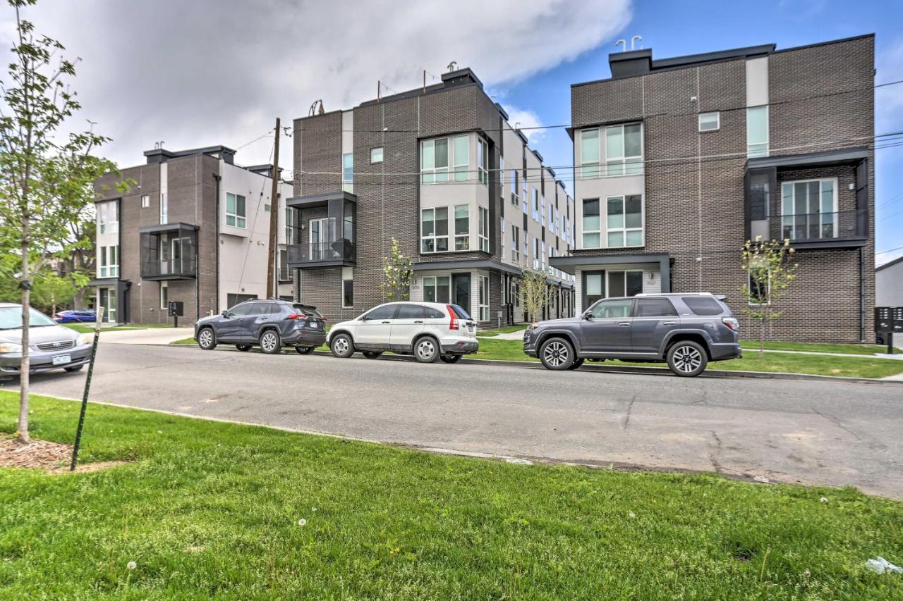 Trendy Denver Townhome - Walk To Mile High Stadium Bagian luar foto