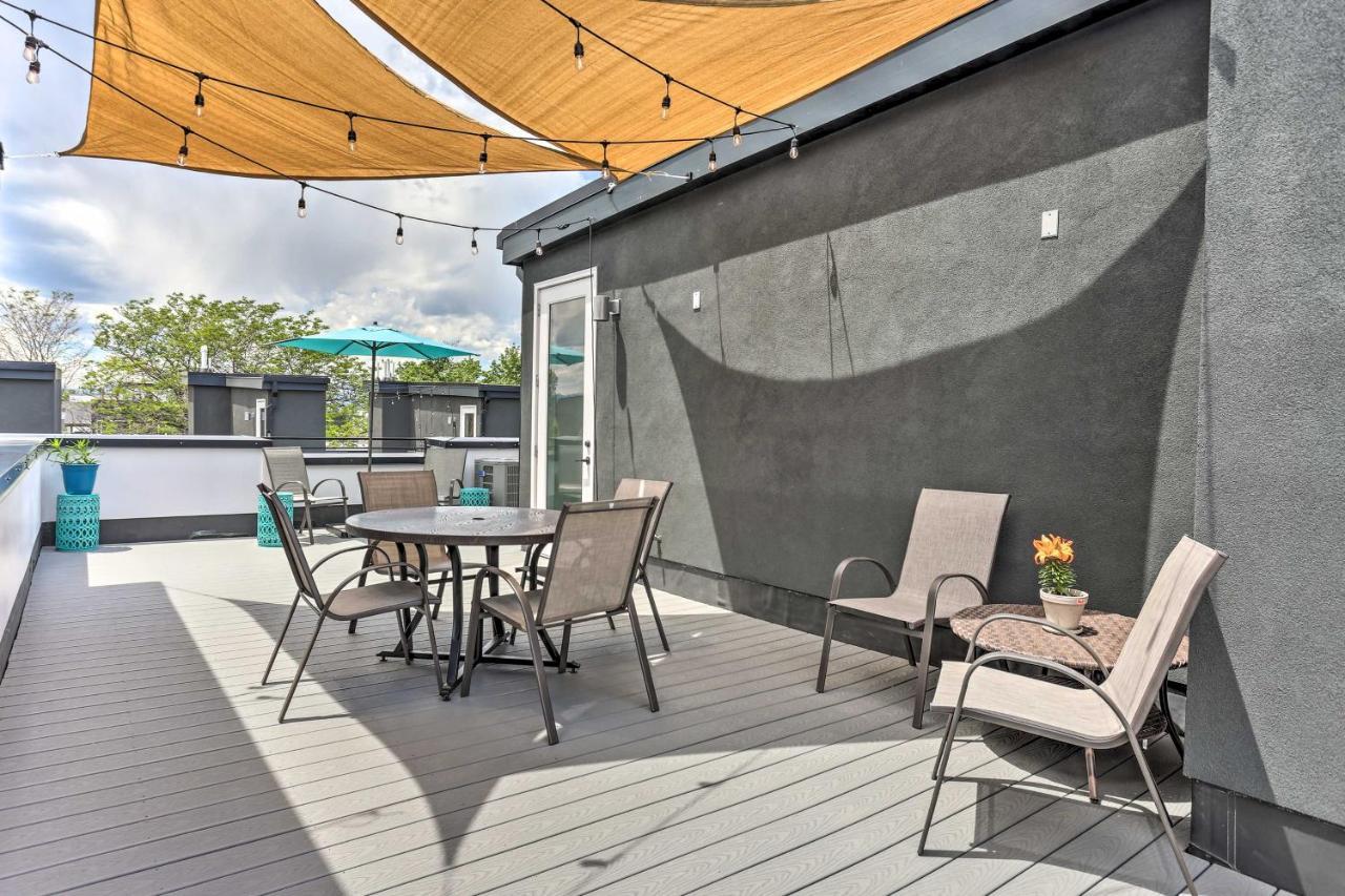 Trendy Denver Townhome - Walk To Mile High Stadium Bagian luar foto