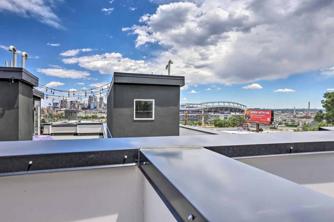 Trendy Denver Townhome - Walk To Mile High Stadium Bagian luar foto